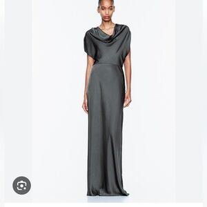 Zara satin dress